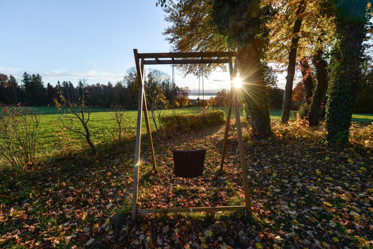 Biohotel Schlossgut Oberambach Münsing Eksteriør billede